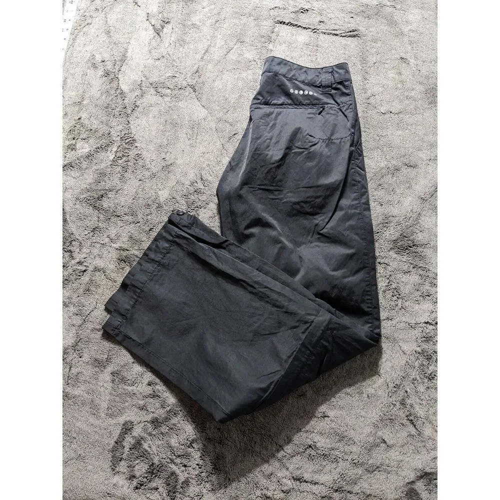 Volcom Nylon Outdoor Convertible Pants Women's Size 5 Black